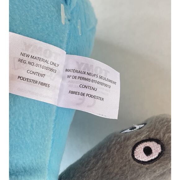 Nintendo Pokemon TOMY Wobbuffet Plush Toy 8" Doll Official 2016 Stuffed Animal - Picture 7 of 10